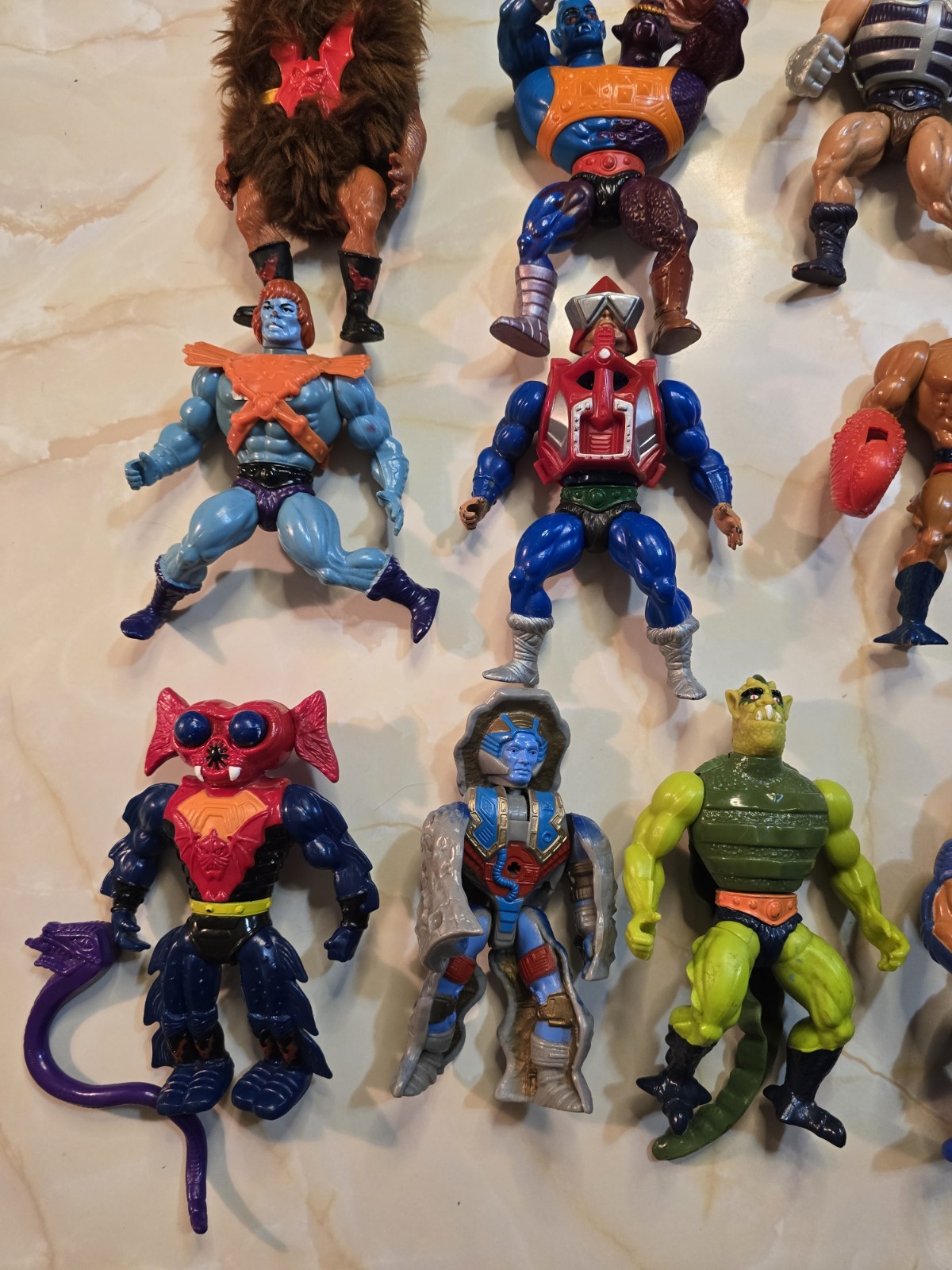 Lot Of 21 MOTU Action Figures w/ Some Accessories Original Vintage He-Man