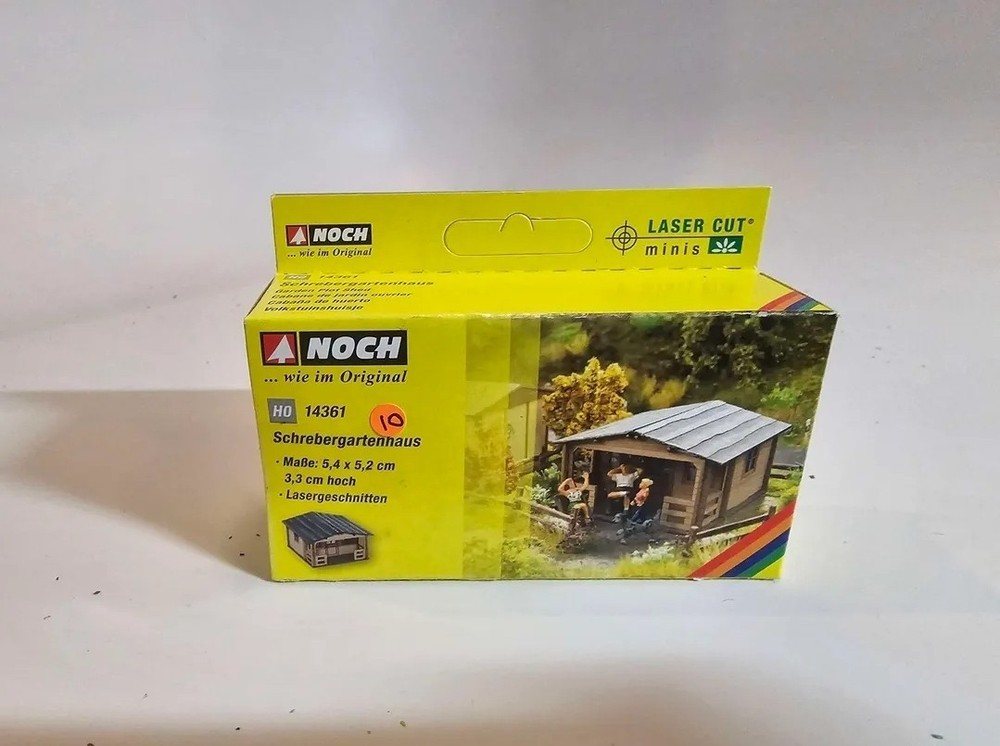 Noch Garden Plot Shed 14361 HO Scale