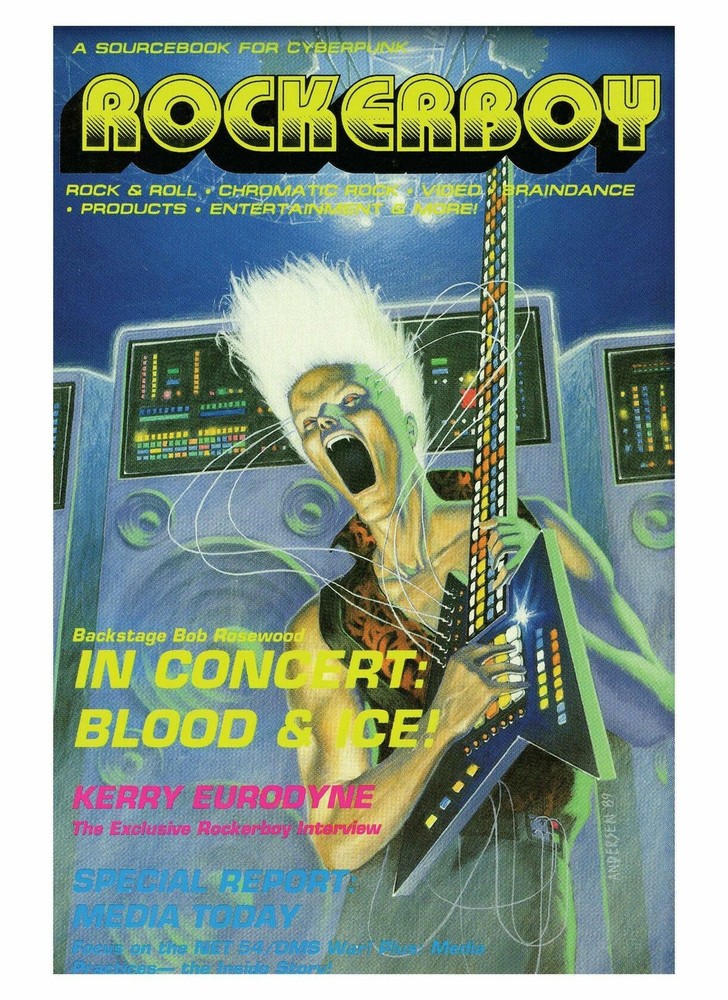 Cyberpunk: Rockerboy Sourcebook