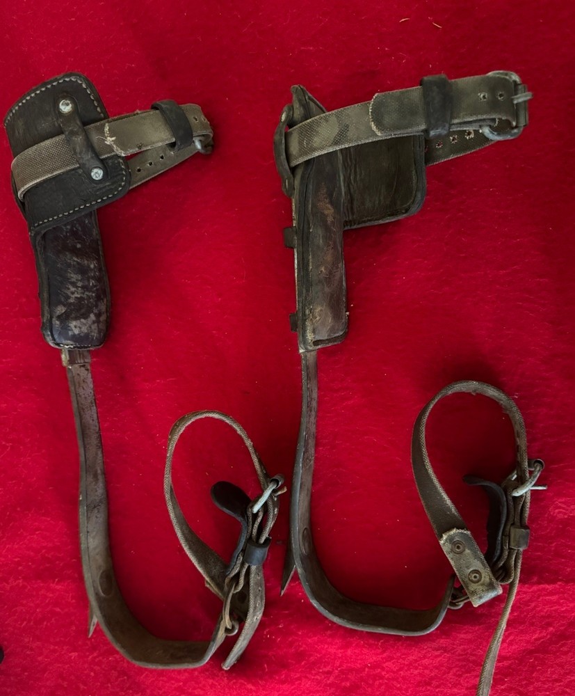 Vintage Bashlin Pole Climbing Spikes