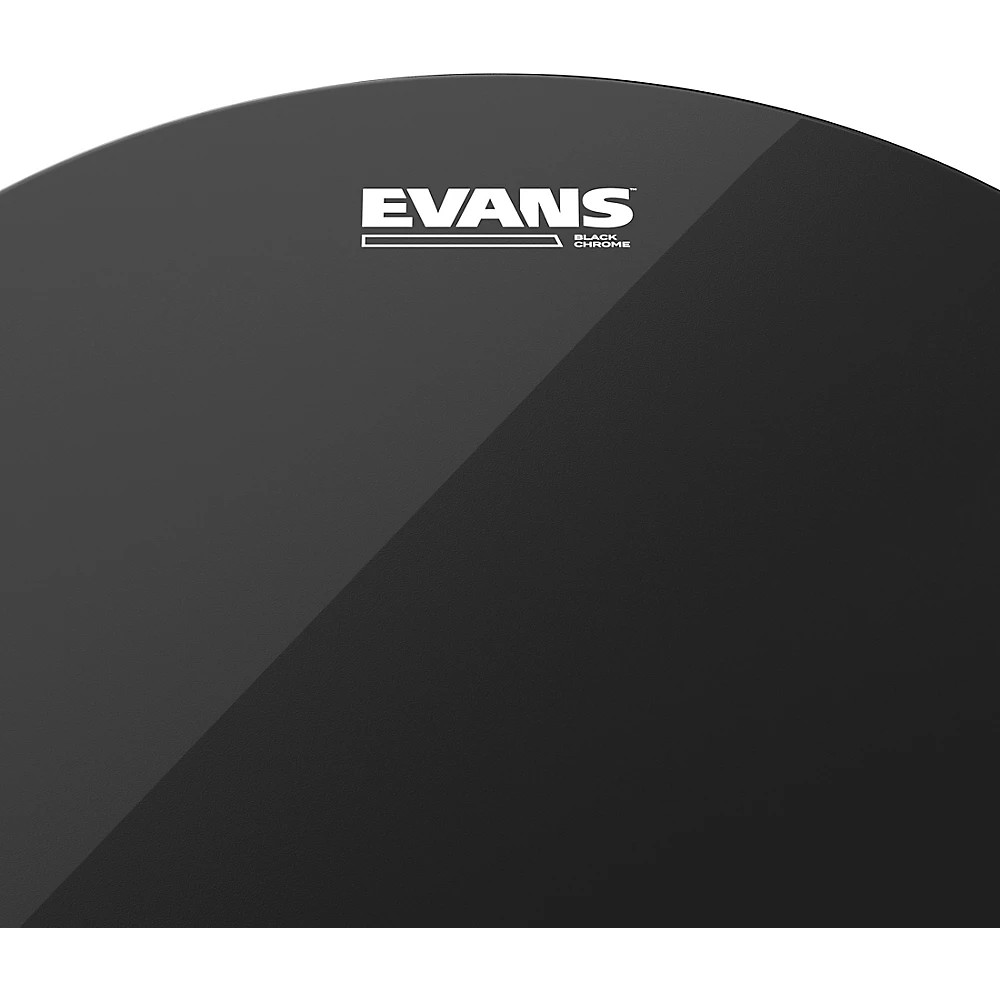 Evans Black Chrome Tom Batter Drumhead 14 in.