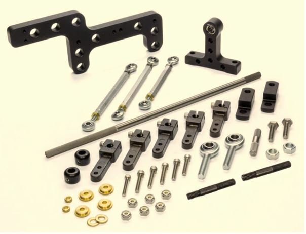 Genuine Enderle Dual Carb Linkage supercharger Blower Sideways In-line 6-71 8-71