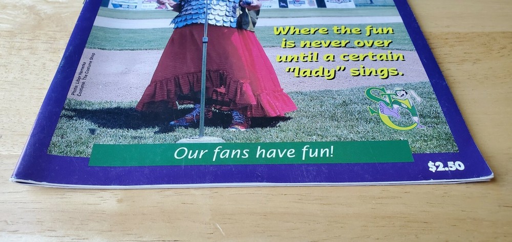 1996 St Catharines Stompers Program Toronto Blue Jays Lesters MiLB