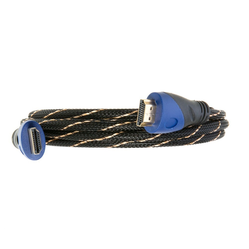 4K HDMI Premium Braided Cable 60Hz 1080P HDTV 3D PC PS5 1.5FT-50FT Multi-Pk LOT