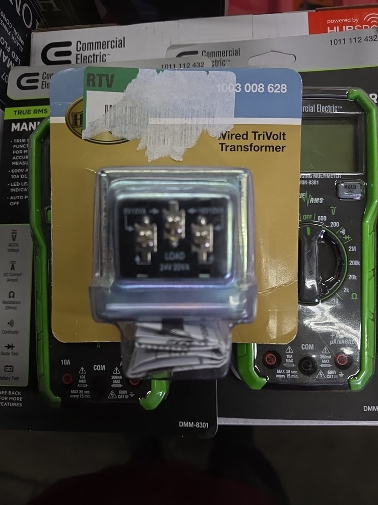 Hampton Bay Wired TriVolt Transformer 1003 008 628 Model HB-125-90