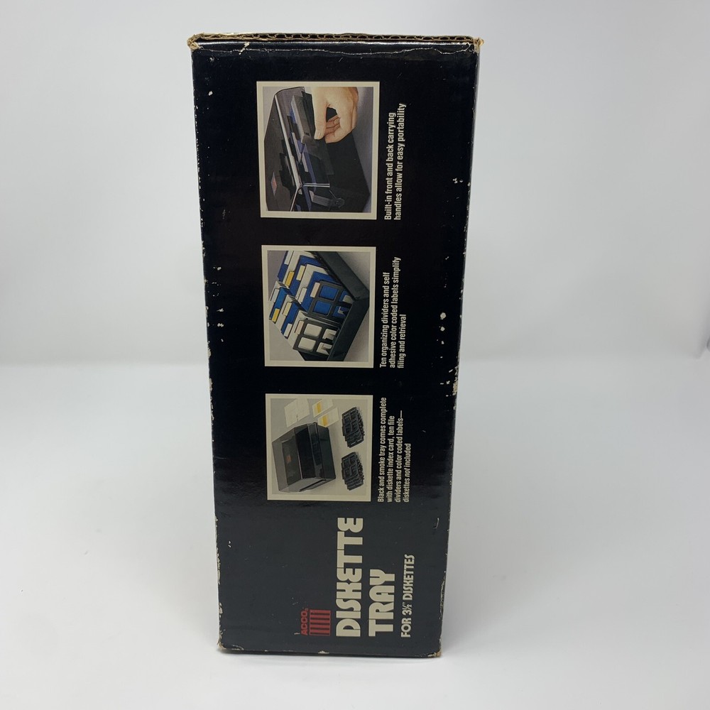 Vtg - Acco - Diskette Tray - 3.5''