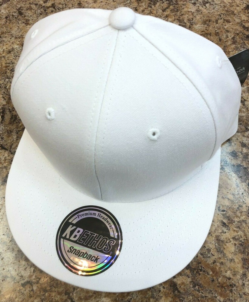 Original Plain Snapbacks Hats Flat Bill Caps [ KBETHOS ] Solid Colors (New Item)