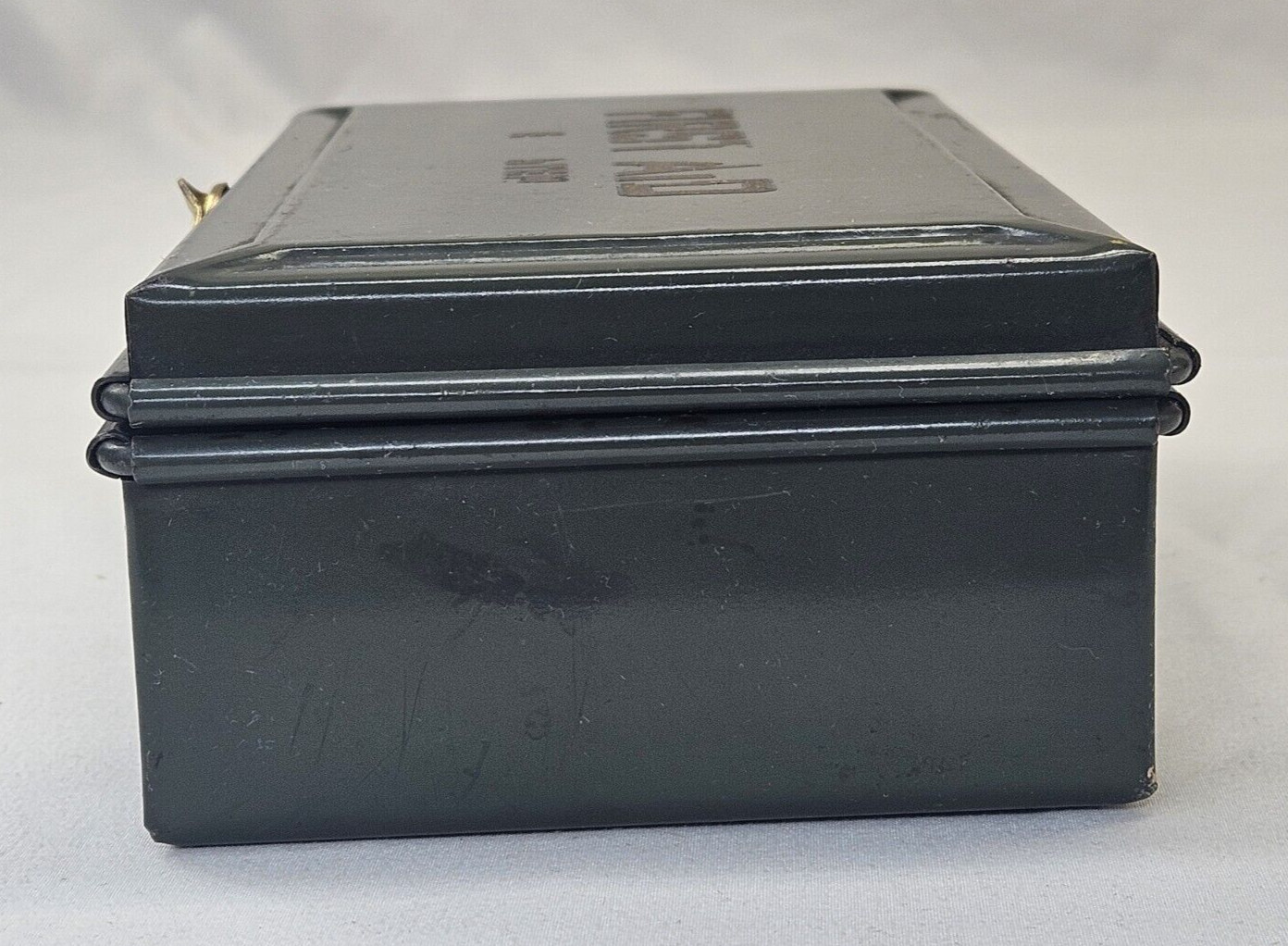 Vintage Military used First Aid Kit Eagle Lock Co USA