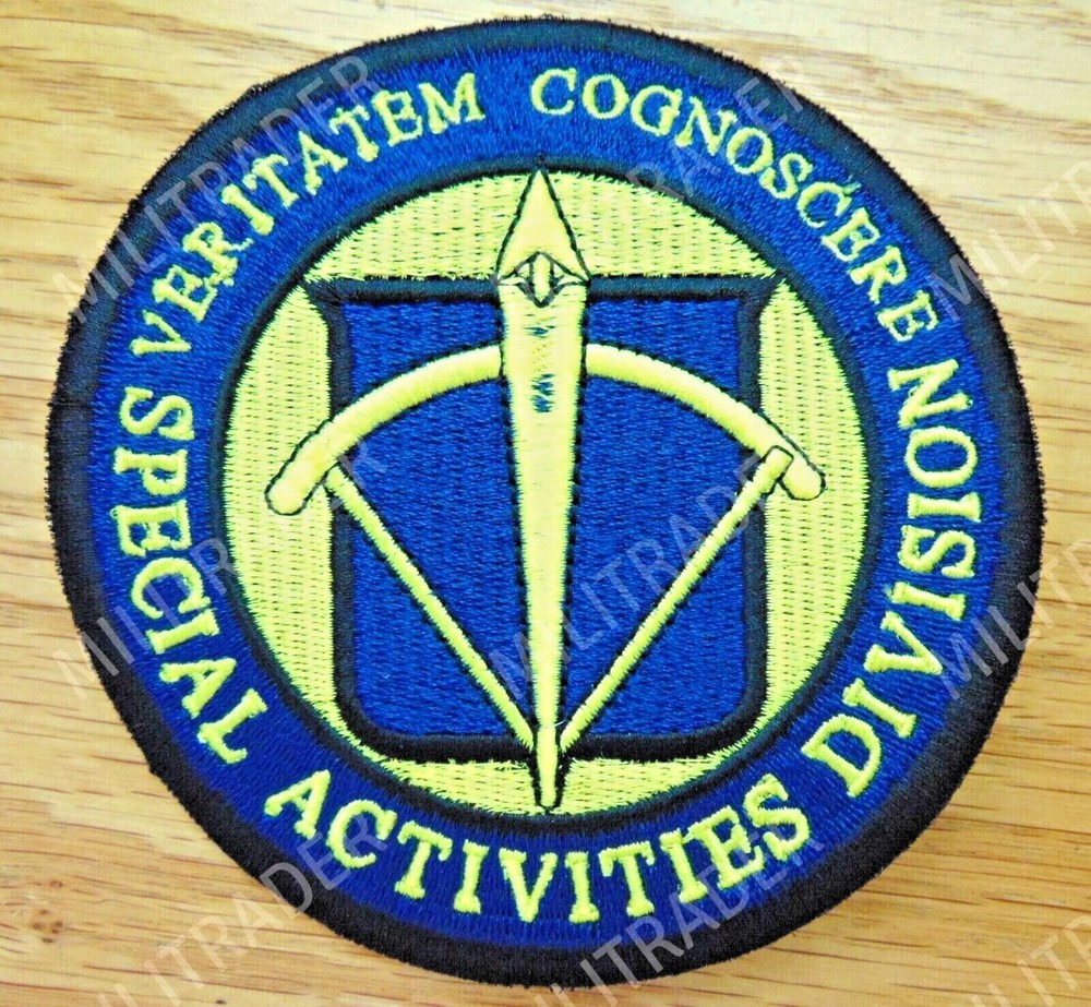 Central Intelligence Agency (CIA) Special Activities Division Truth Patch