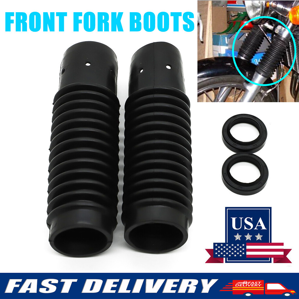 Front Fork Boots Rebuild Kit For Honda S90 CT90 CT110 Trail CL90 CB125 CL125 US