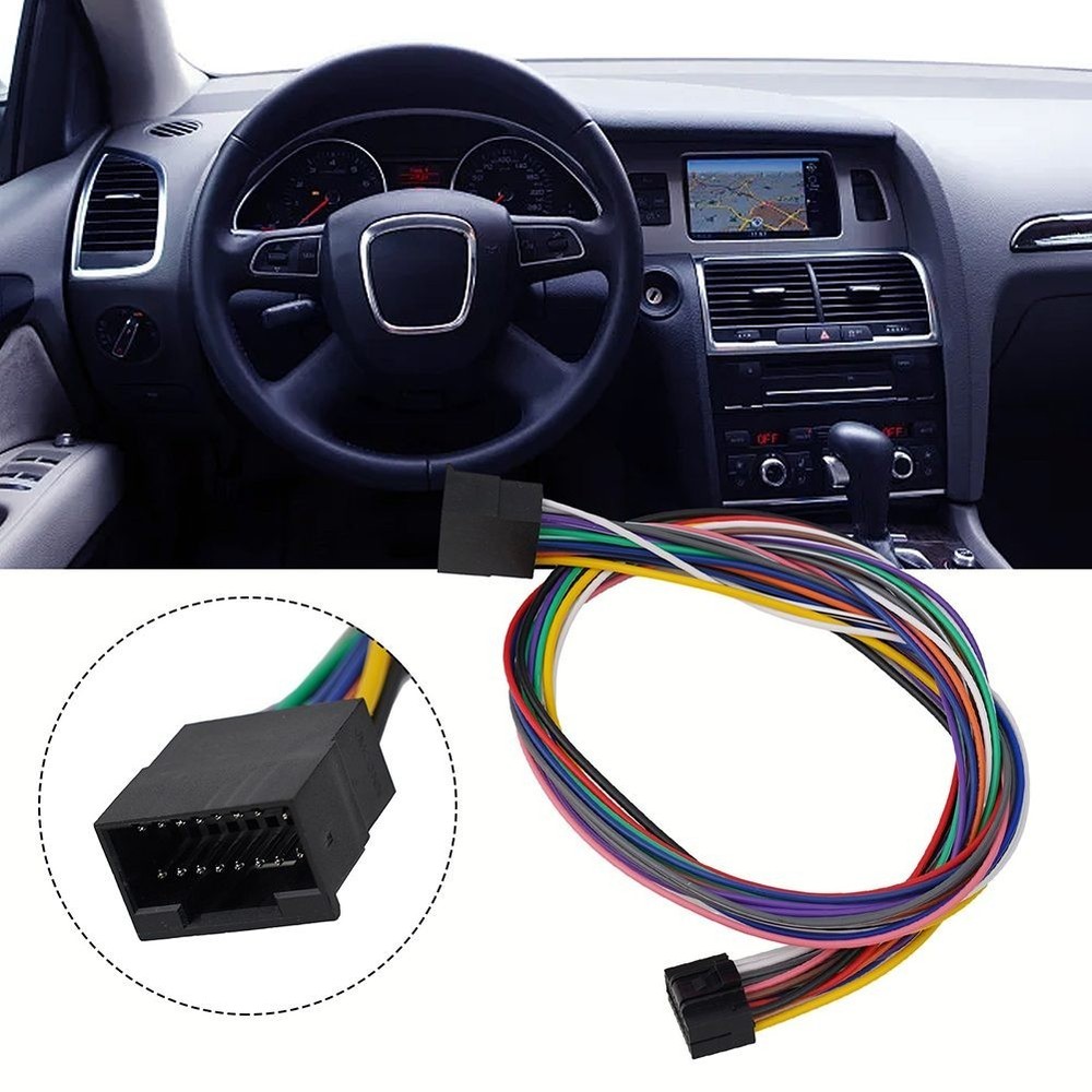 16Pin ISO Wire Harness Extension Cable for Car Stereo For Android Installation