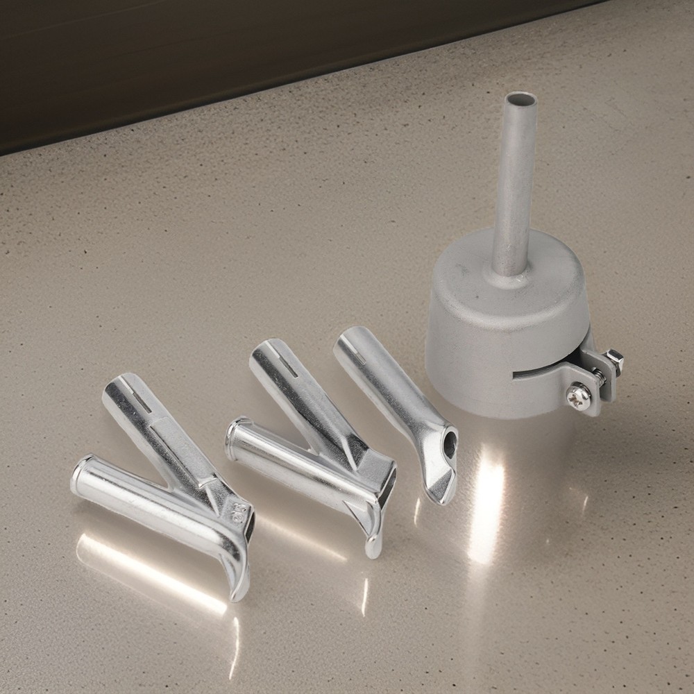 Speed Welding Nozzle Kit Silver Titanium Alloy Versatile Tools