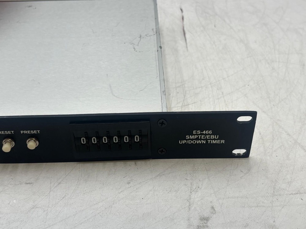 ESE ES-466 Presettable SMPTE Up/Down Timer - Stuck Preset Button