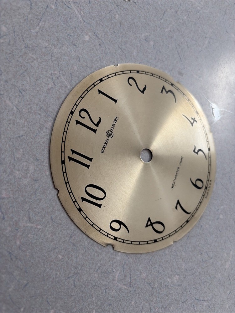 MANTLE CLOCK Brass 5” Clock Face