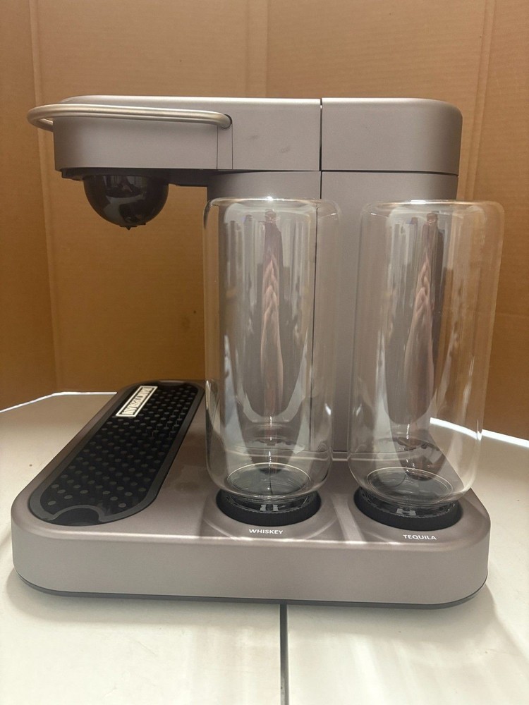 Bartesian Premium Cocktail Maker Machine w 4 Glass Bottles