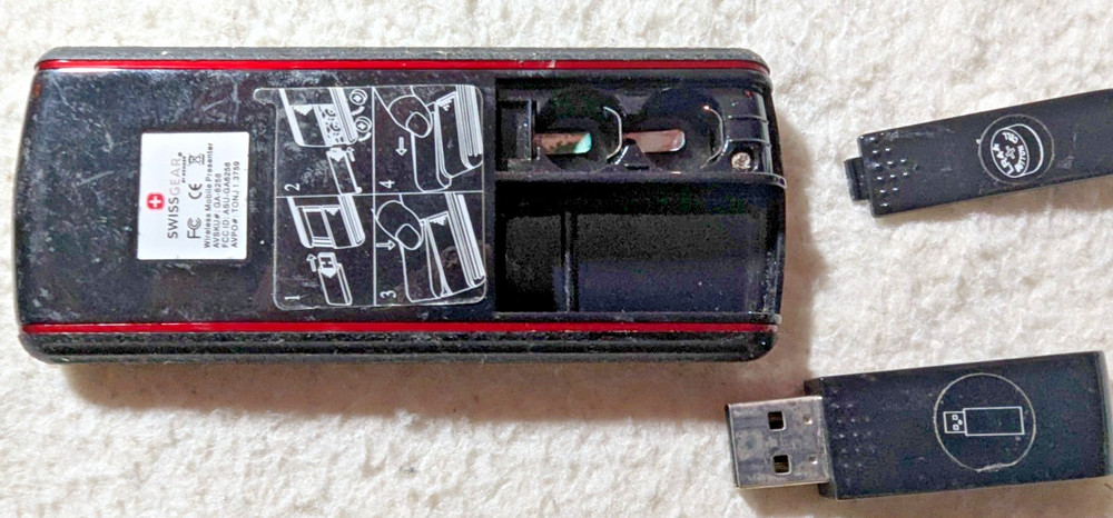 SwissGear Wireless Multimedia Mobile Presenter w: Laser Pointer USB Receiver