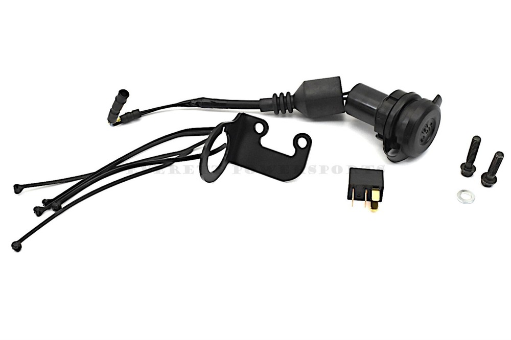Accessory 12v Socket SCL500 2023 Scrambler OEM Honda Complete Mount Kit #D219
