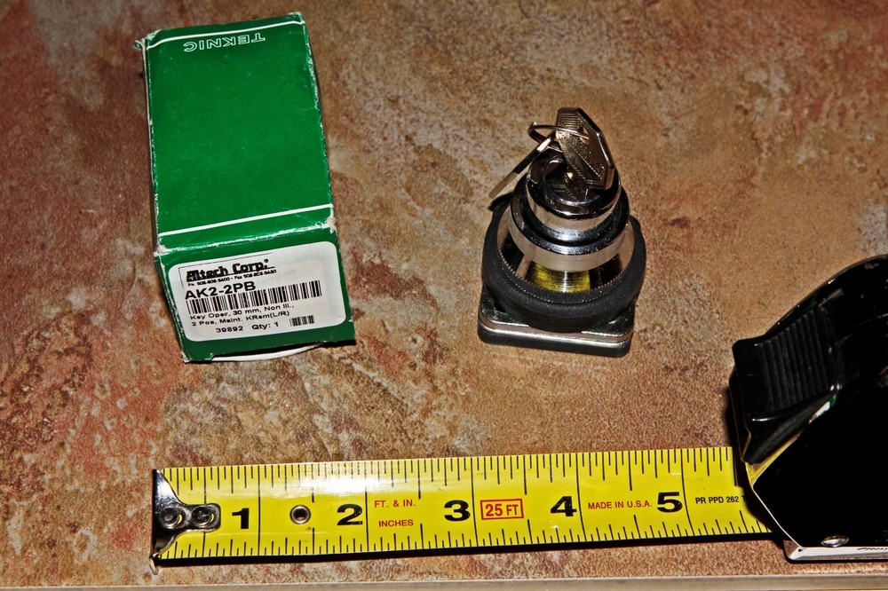 Altech Key Operated Switch   2 Position    AK2-2PB