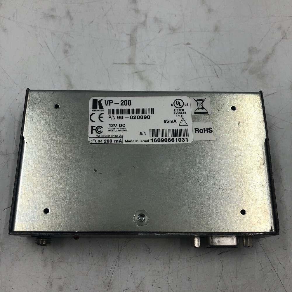 Kramer Tools VP-200K High Resolution Audio Distribution Amplifier UNTESTED PARTS