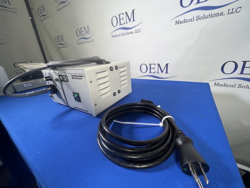 ESI ELECTRO - SURGICAL HALOGEN LIGHT SOURCE HLS-150 TESTED!!!