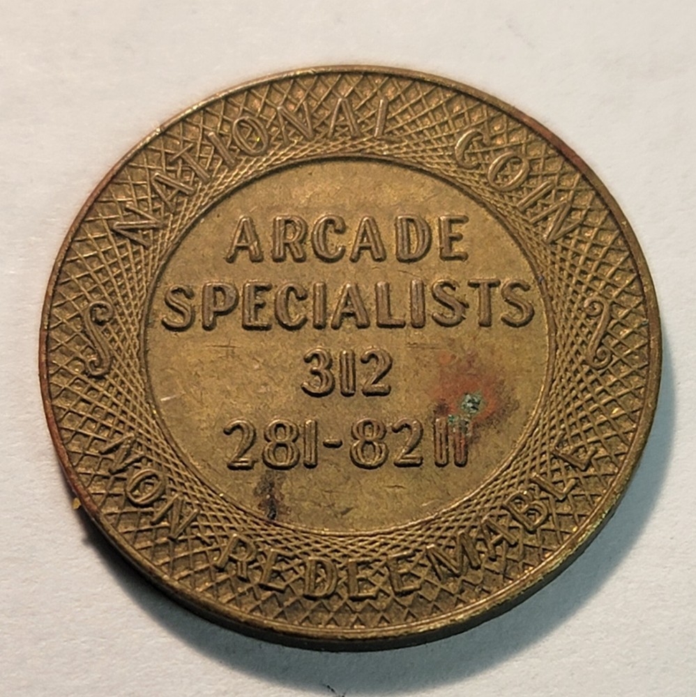 OLDER STYLE CHICAGO ARCADE TOKEN L289