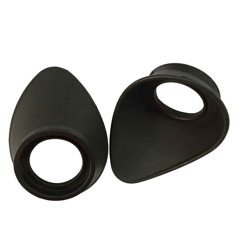 2PCS Eyepiece Eye Shield Rubber Eye Guards Eye Cups for Microscope Telescope