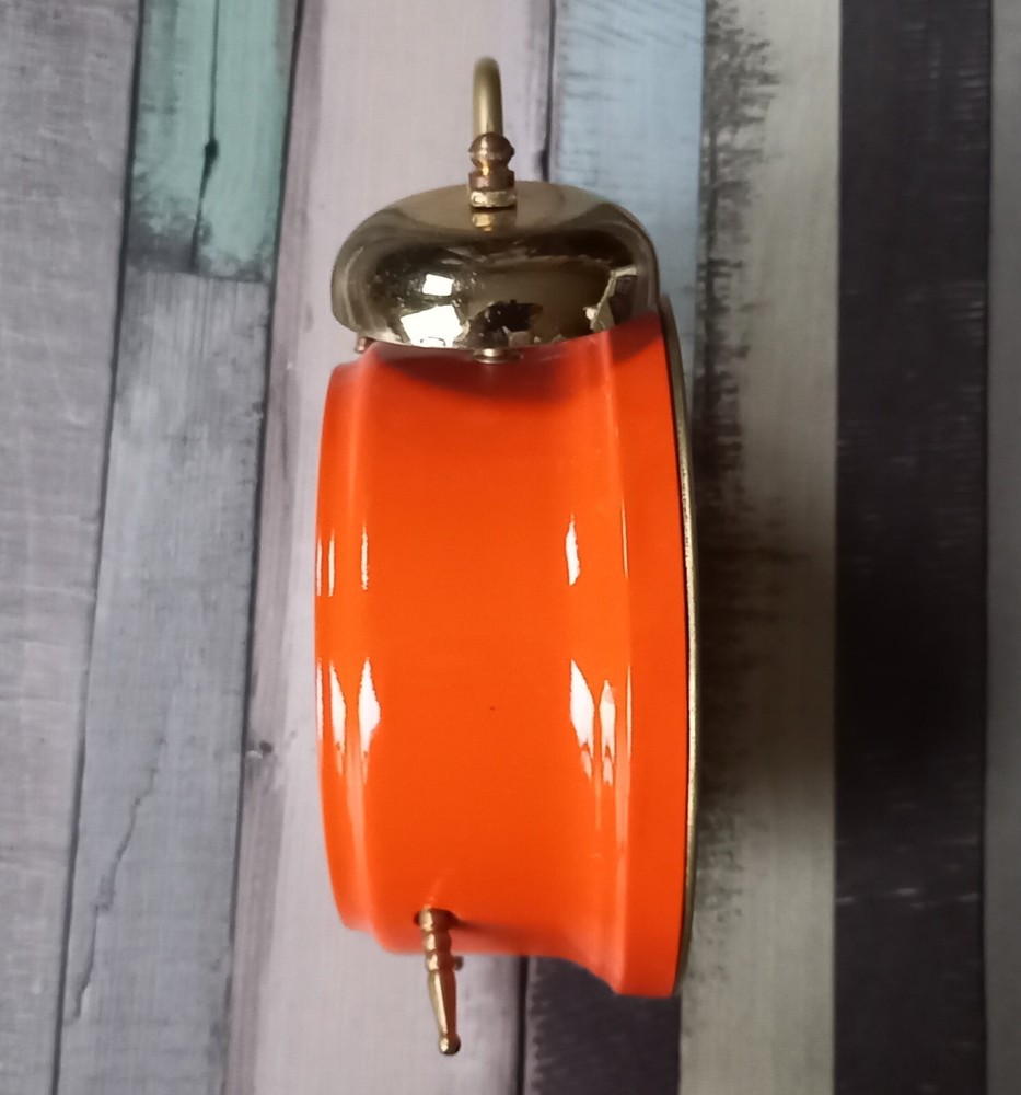 Wemda vintage alarm clock Germany 1970s