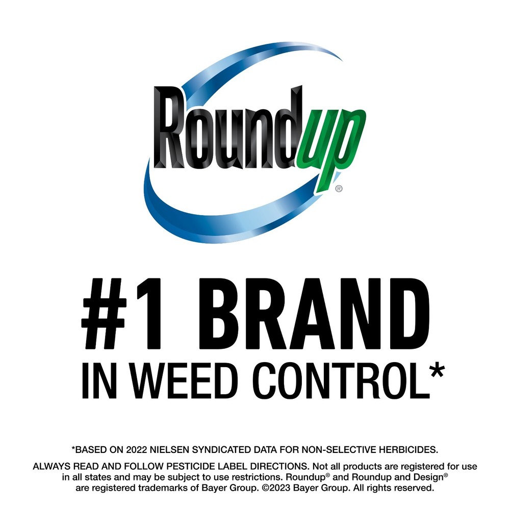 Roundup Weed & Grass Killer4 Concentrate, 1 gal.