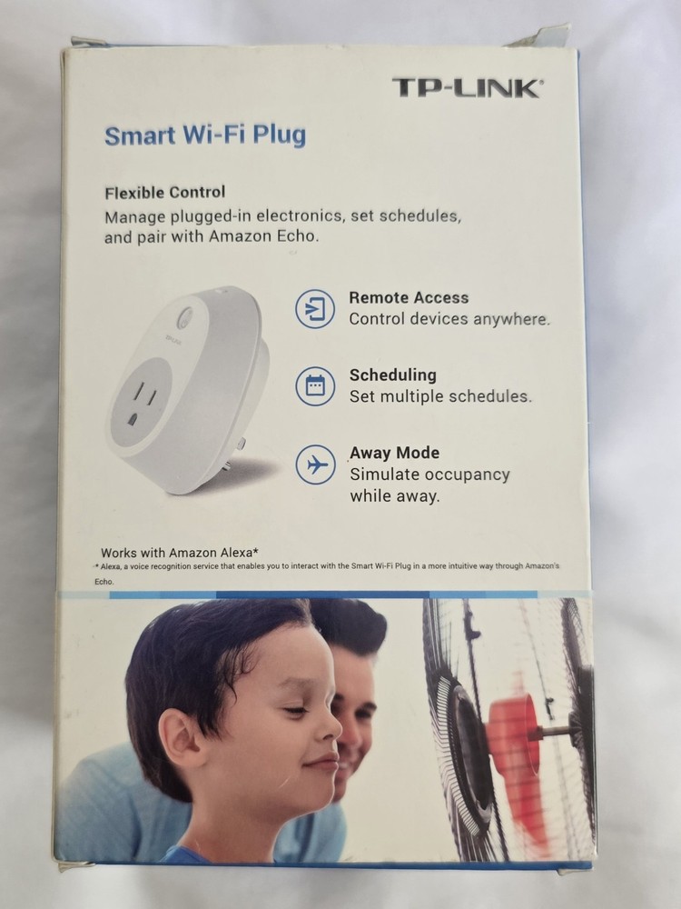 TP-Link HS100 Wi-Fi Smart Plug Kit - Twin Pack