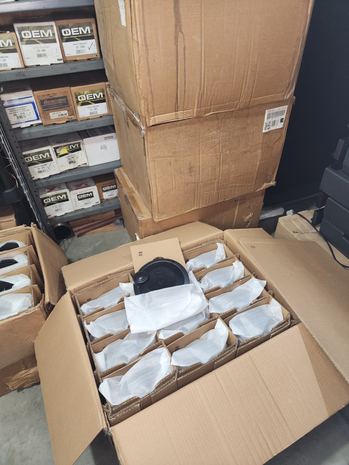 2 x OEM Harley-Davidson 6.5" Boom Audio Stage 2 Speakers, Left & Right