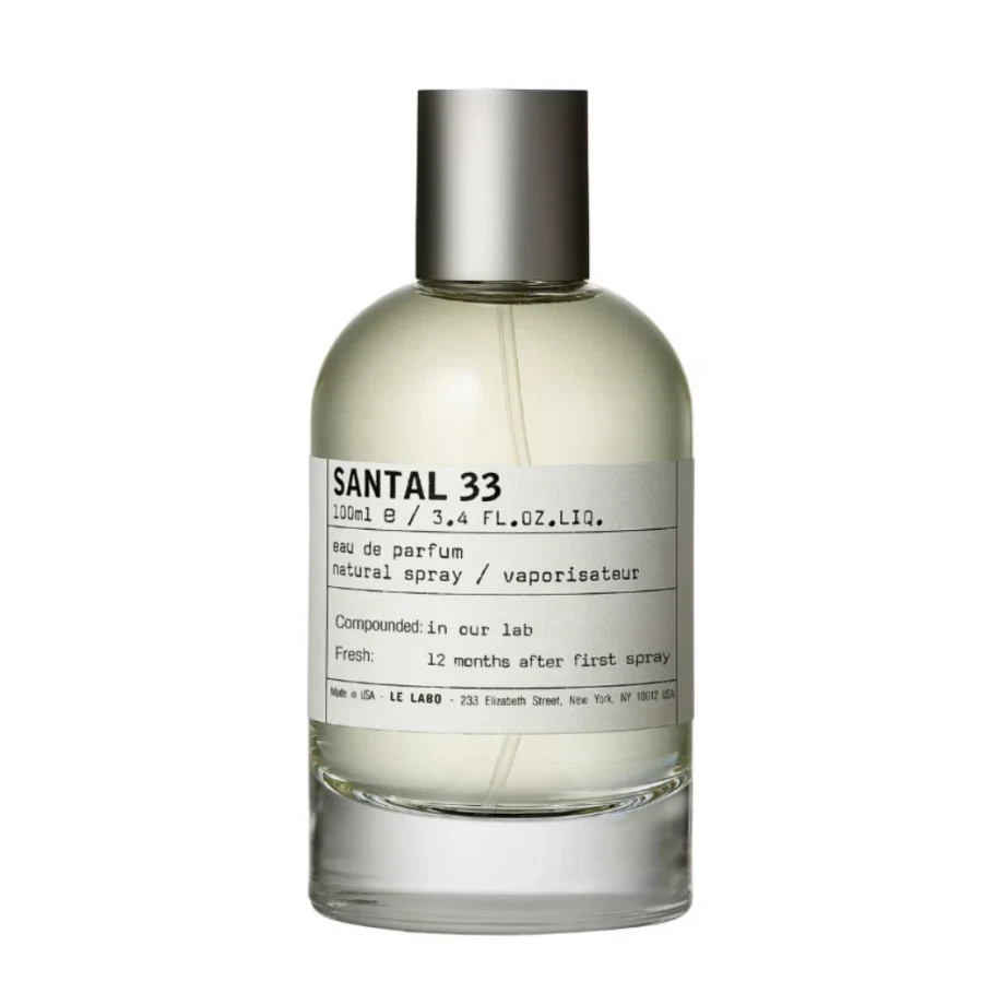 Le Labo Santal 33 Eau de Parfum Spray 3.4 Oz / 100 ML For Unisex New In Box