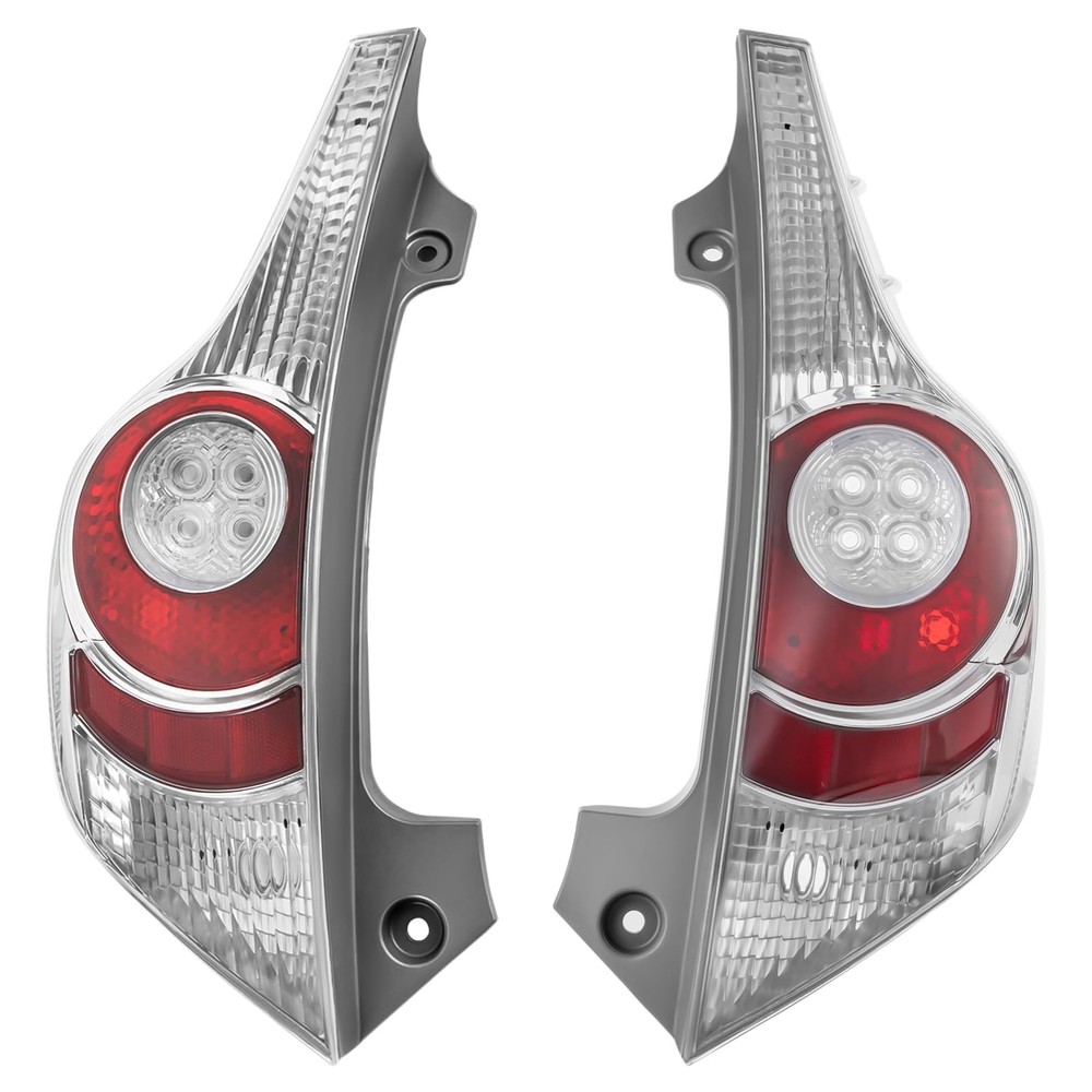 2012-2014 Prius C Halogen Tail Lights Left Right Direct Replacement Set