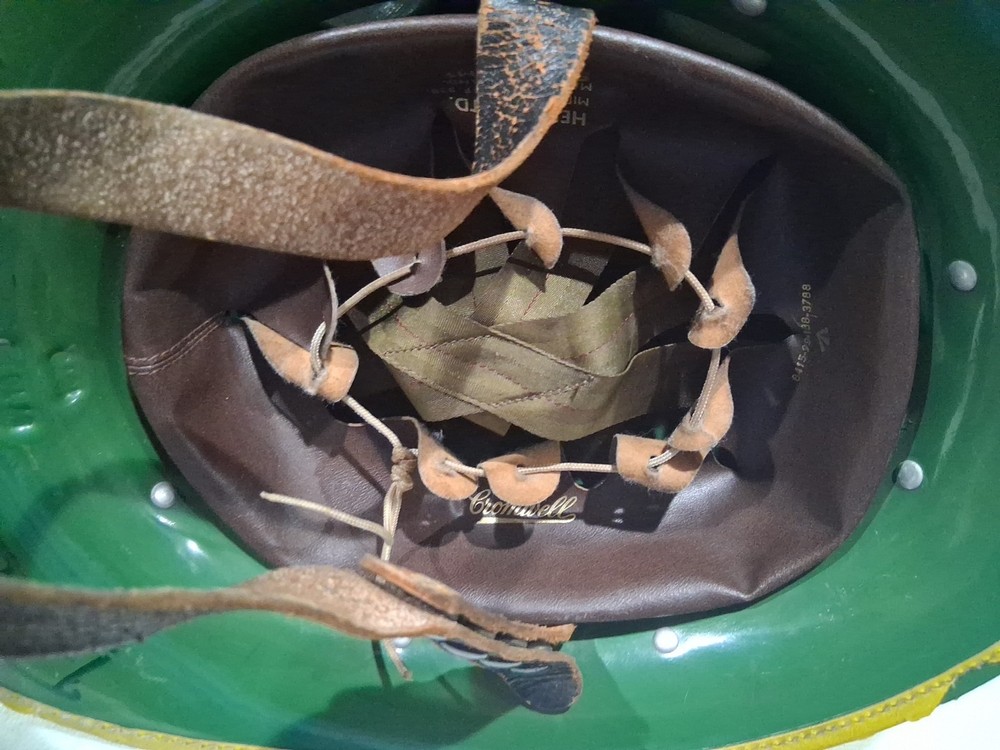 Vintage British Fire Helmet