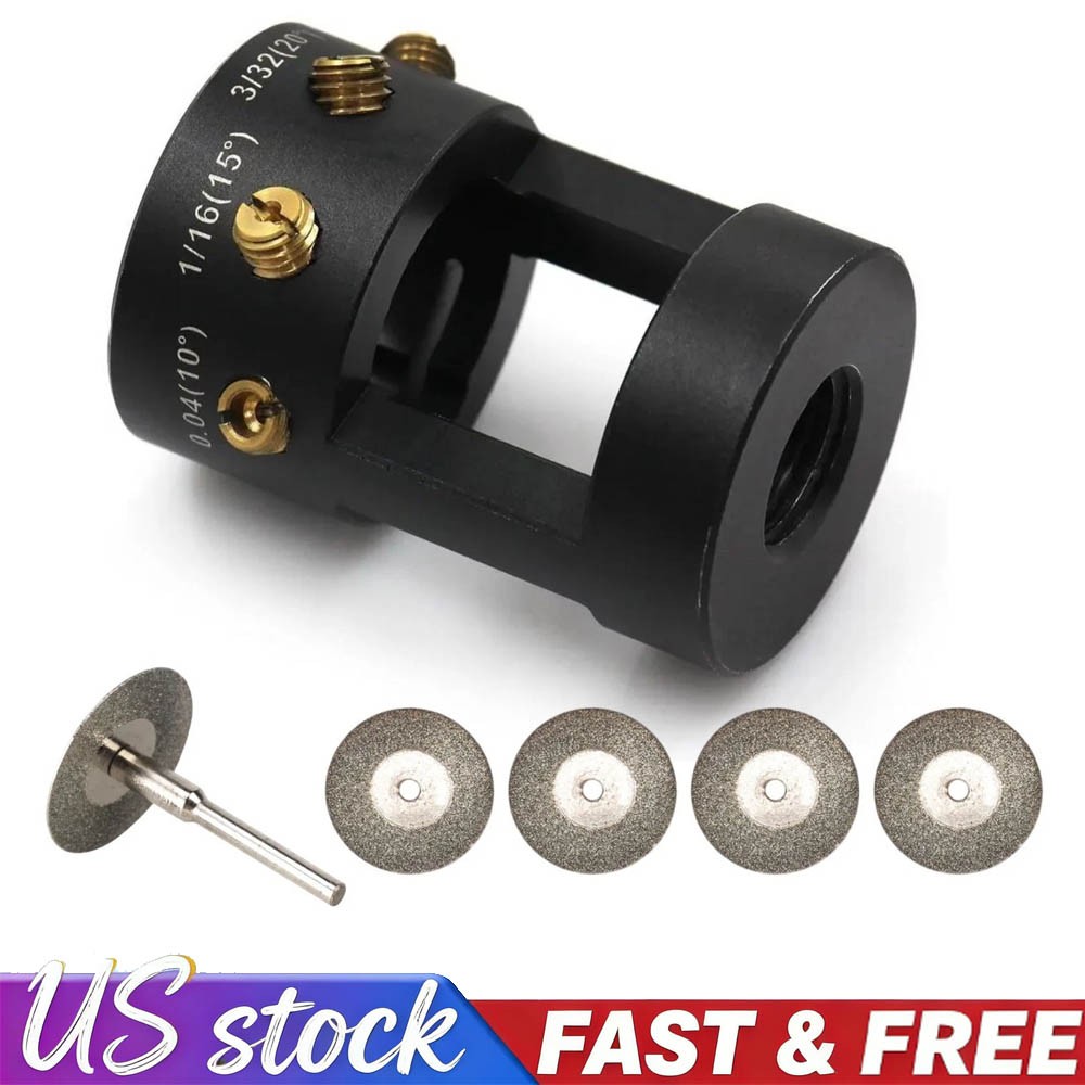 Tungsten Electrode Sharpener / Grinder TIG Welding Multi-Angle Offsets Tool NEW