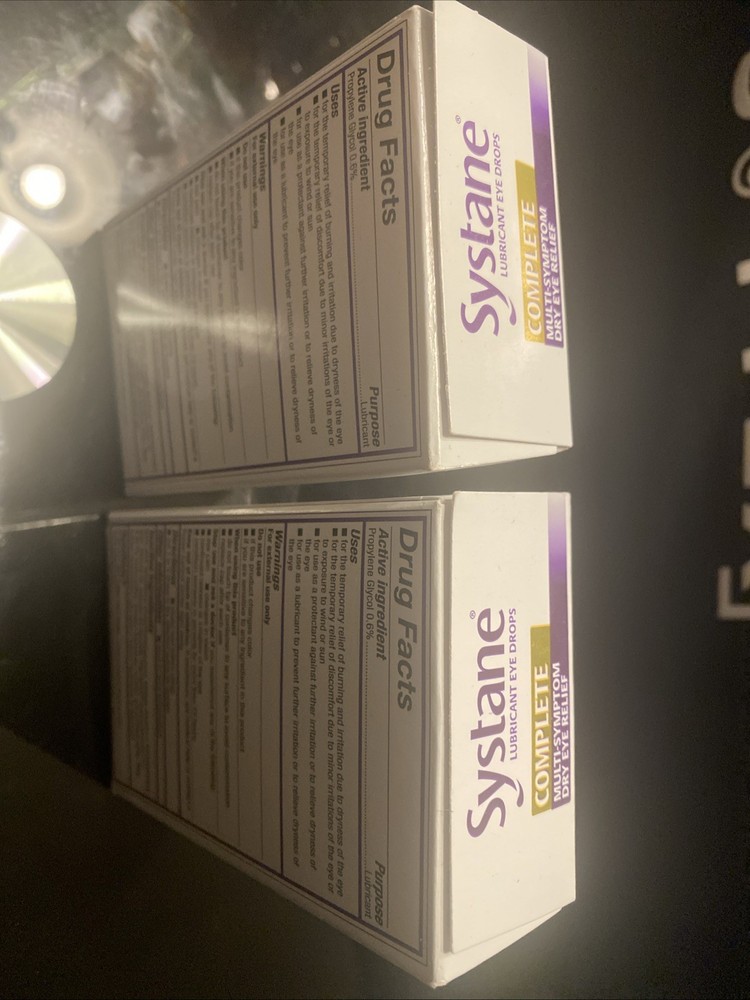 Systane Complete Lubricant Eye Drops, 10ml - 2 Pack