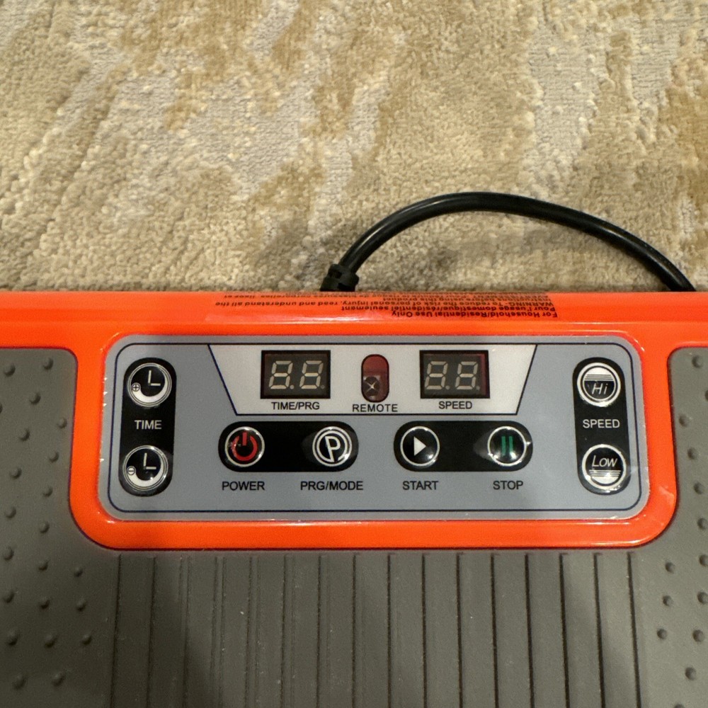 Powerfit Elite ETF012C-SMART Vibration Exercise Platform w/ Remote - Tested