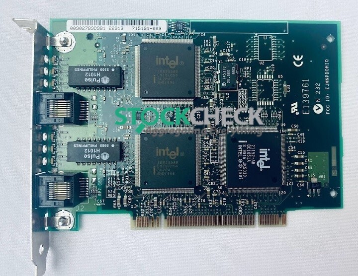 Intel 715191-003 Ethernet Card