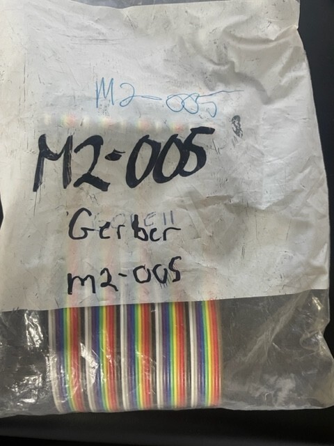 Gerber M2-005 DCS1500 DCS 2500