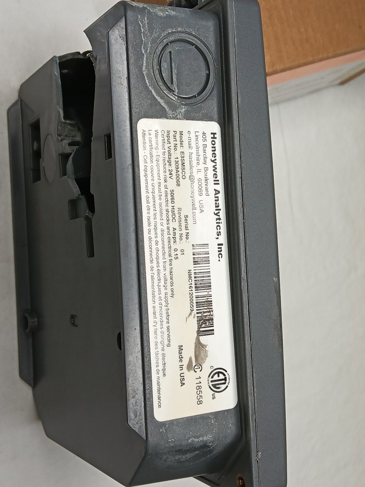 Honeywell E3SM Gas Detector *Read Description*