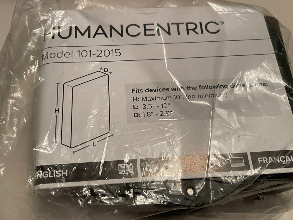 Humancentric Small Component Wall Mount # 101-2015 Brand New