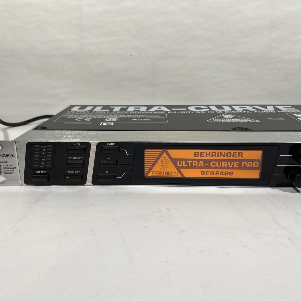 Behringer Ultracurve Pro DEQ2496 2-channel Equalizer and Mastering Processor