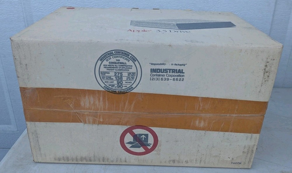 1987 Apple 3.5 Drive With Original Box