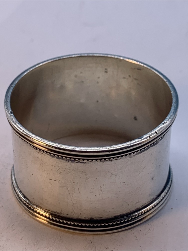 Vintage Sterling Silver Napkin Ring
