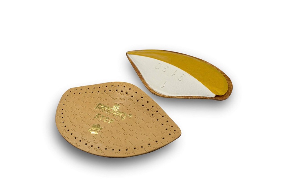 Pedag Step 166475 Symmetrical Self Adhesive Arch Support Inserts Tan 1 pair