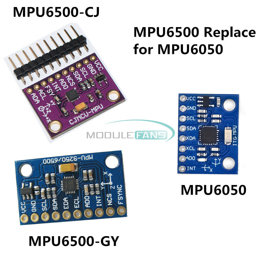 MPU6500/MPU6050 6 Axis Gyro Accel Sensor Module Replace MPU6050/MPU6000 TOP