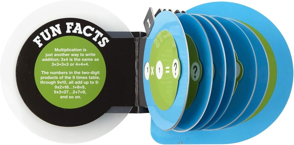MELISSA & DOUG Math Gears Multiplication Game