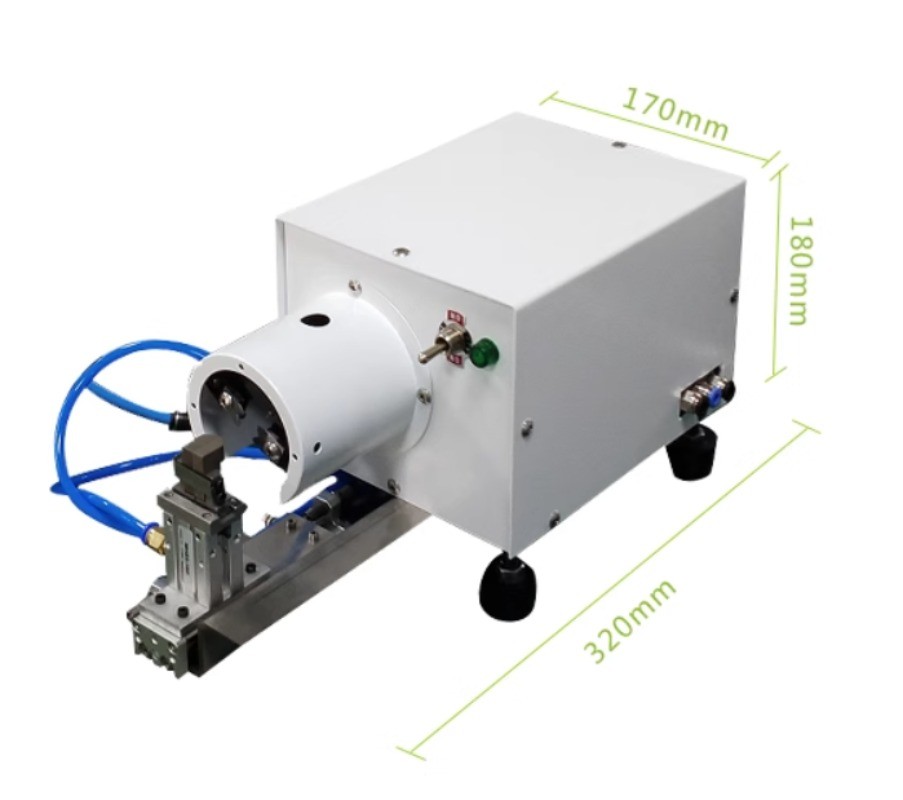 Pneumatic Rotary Multi-Core Wire Stripper for Wire Harness Processing