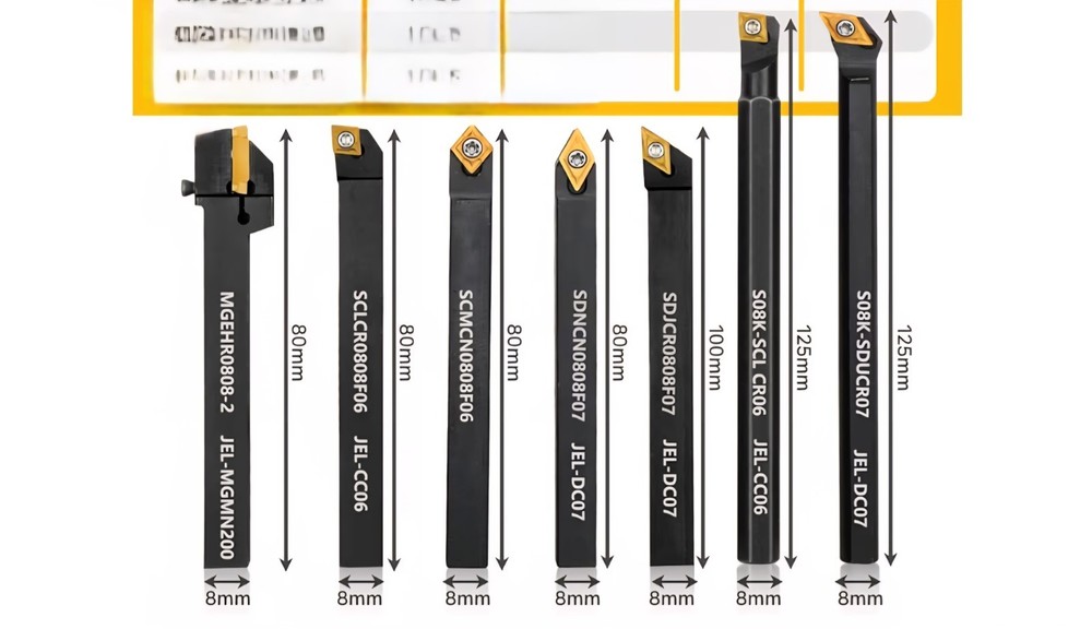 7 PCS CNC Turning Tool