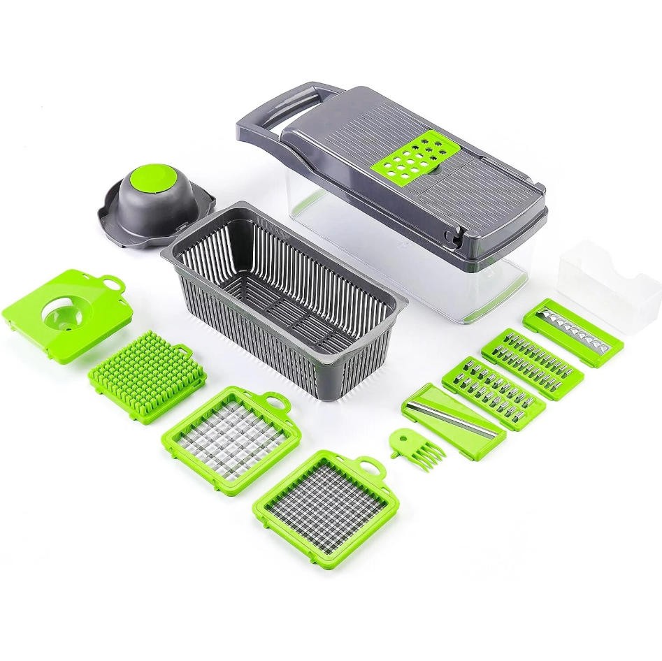 Multifunctional Vegetable Fruit Chopper Cutter - Home Kitchen Onion Veggie Dicer