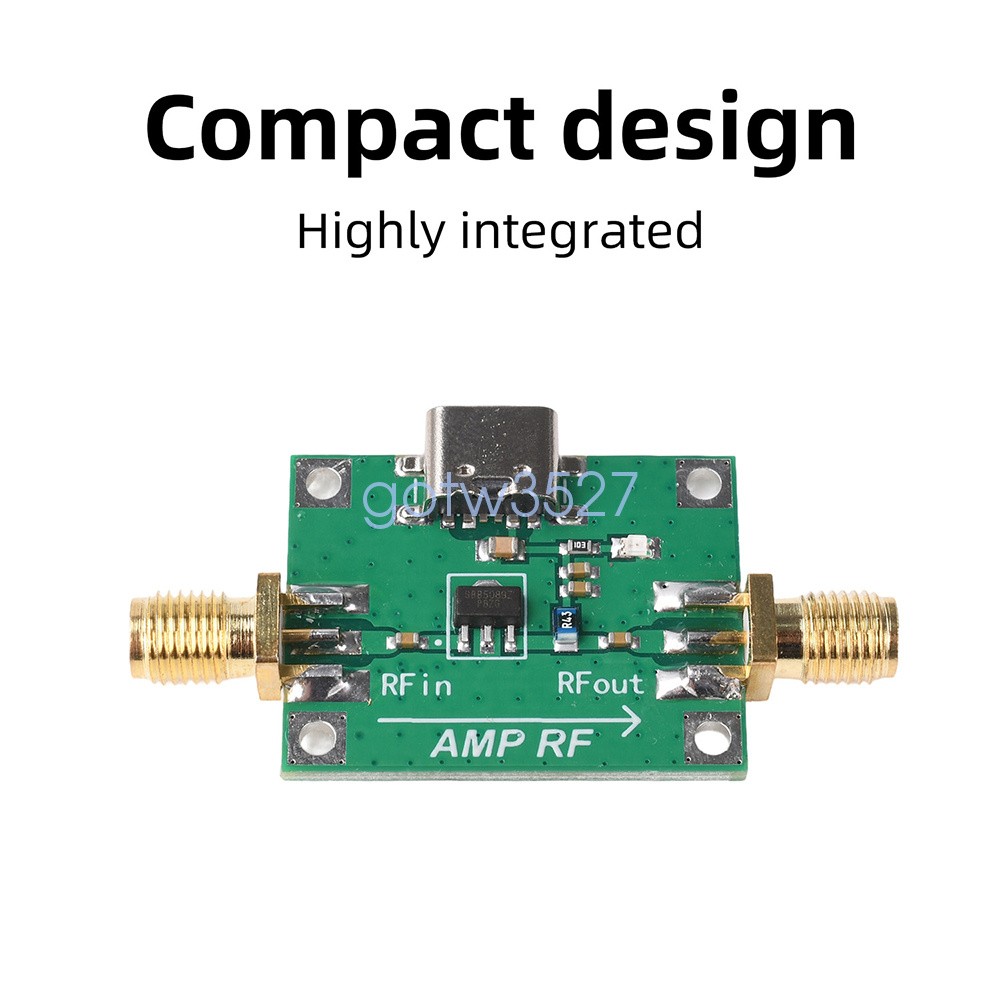 20dB Gain RF Module 5MHz–6GHz RF Power Amplifier RF Preamplifier Module SBB5089